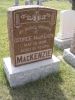 Headstone for George Mackenzie